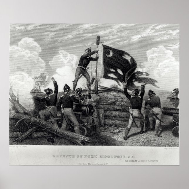 Póster The Heroism of Sergeant William Jasper (Frente)