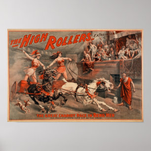 Póster The High Rollers - Ben Hur "Bend Her" Theatre