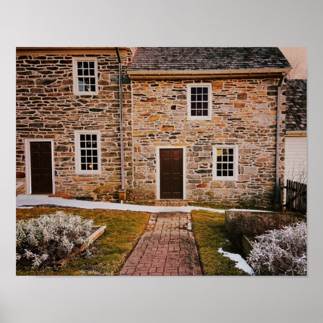 Póster The Historic Massey House Print (Frente)