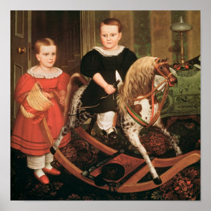 Póster The Hobby Horse, c.1840