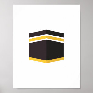 Póster The Holy Kaaba Print Value Poster