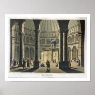 Póster The Holy Sepulcher, pub. por William Watts, 1806 (