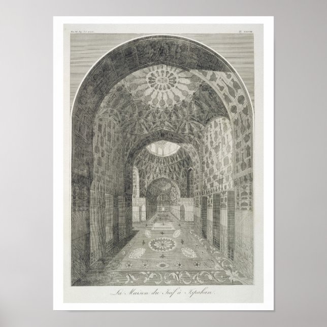 Póster The House of the Jew at Isfahan, from 'Voyages du (Frente)