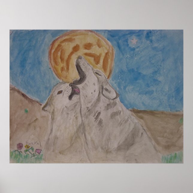 Póster the howl (Frente)