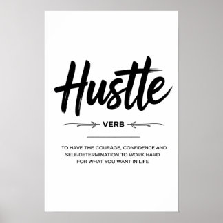Póster The Hustle Mindset