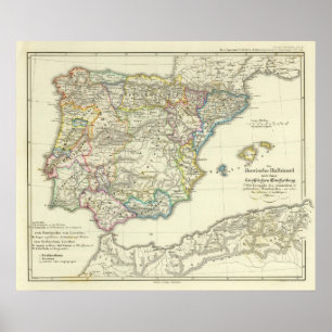 Póster The Iberian peninsula to their church
