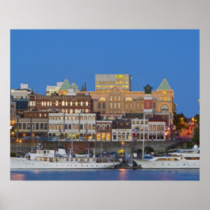 Póster The inner harbour at Victoria British Columbia