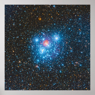 Póster The Jewel Box Kappa Crucis Star Cluster NGC 4755