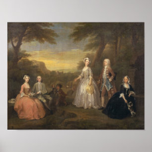 Póster The Jones Family, c.1730-1