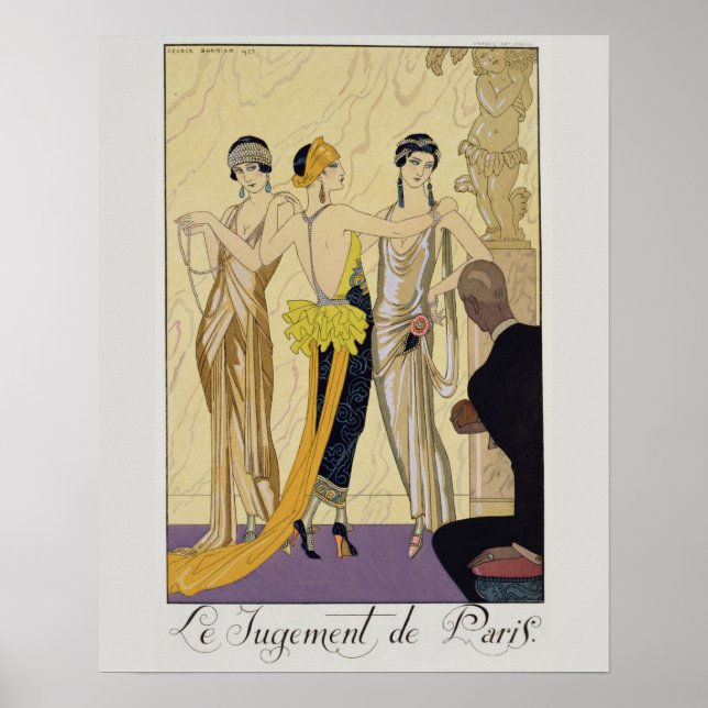 Póster The Judgement of Paris, 1920-30 (pochoir print) (Frente)