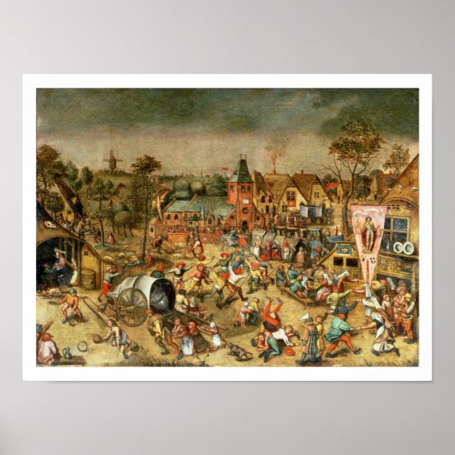 Póster The Kermesse of the Feast of St. George (Frente)