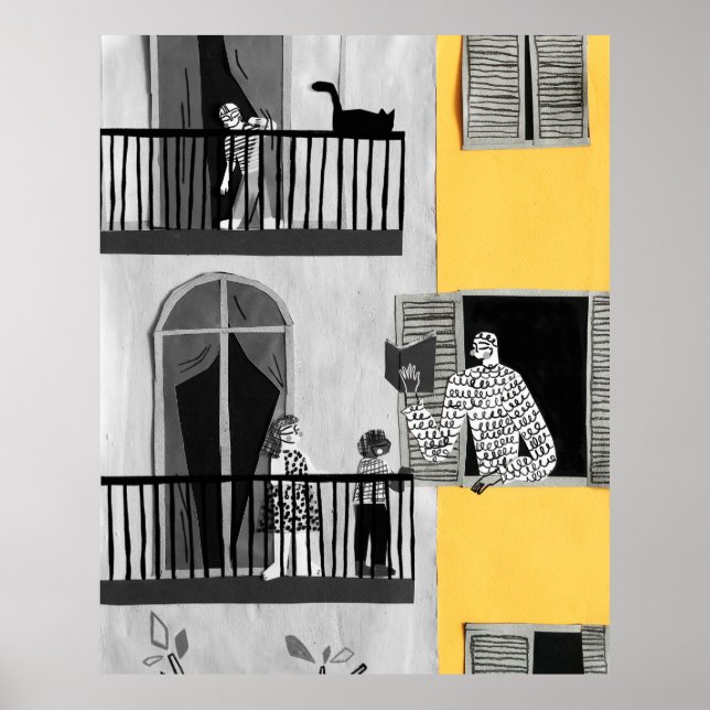 PÓSTER THE KIND NEIGHBOUR (Frente)