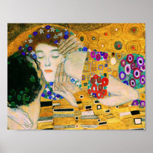 Póster The Kiss by Gustav Klimt