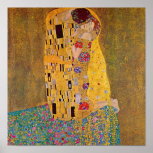 Póster The Kiss by Klimt
