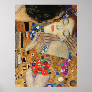 Póster The Kiss (Detail) Gustav Klimt