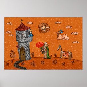 Póster The Knight and the Lady