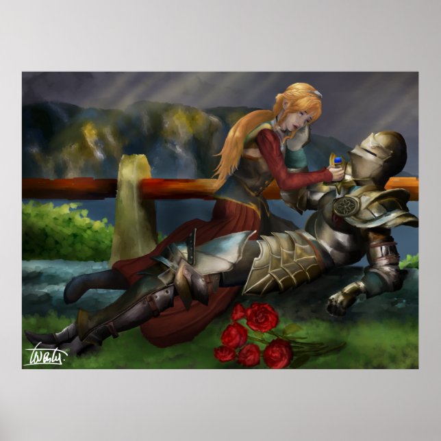 Póster The Knight and The Princess (Frente)