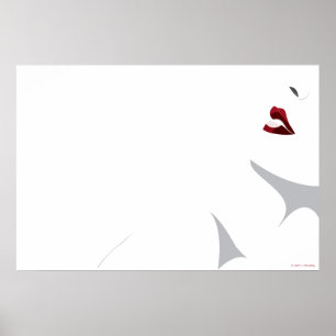 Póster The Lady Wore Red