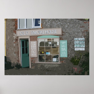 PÓSTER THE LAND ROVER & SMOKEHOUSE