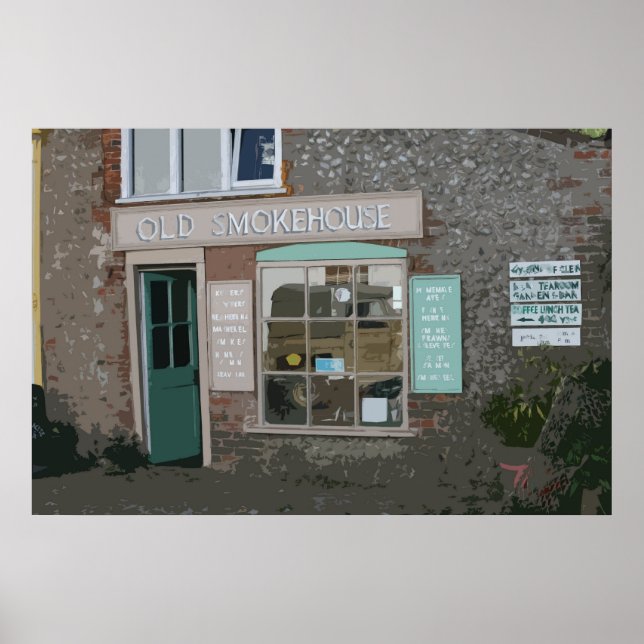 PÓSTER THE LAND ROVER & SMOKEHOUSE (Frente)