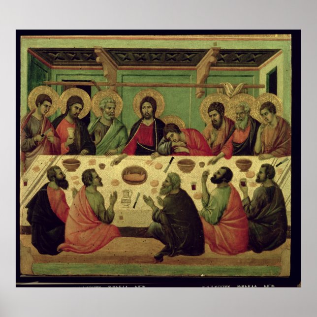 Póster The Last Supper, from the Passion Altarpiece (Frente)