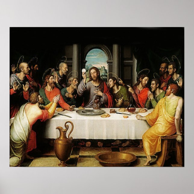 Póster The Last Supper - La Ultima Cena - First Eucharist (Frente)