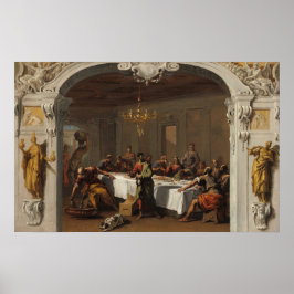 Póster The Last Supper - Sebastiano Ricci Fine Art Poster