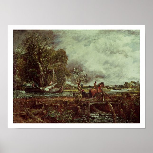 Póster The Leaping Horse, c.1825 (oil on canvas) (Frente)