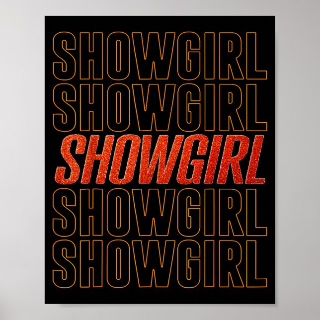 Póster The Life Of A Show Girl  (Frente)