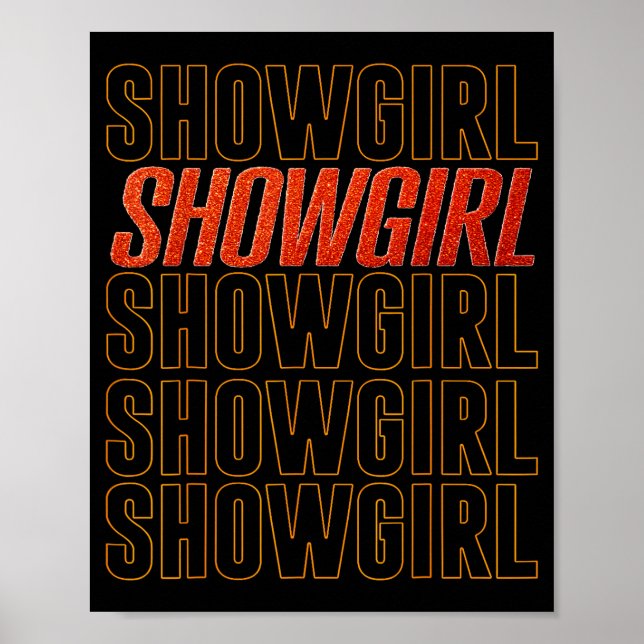 Póster The Life Of A Show Girl  (Frente)