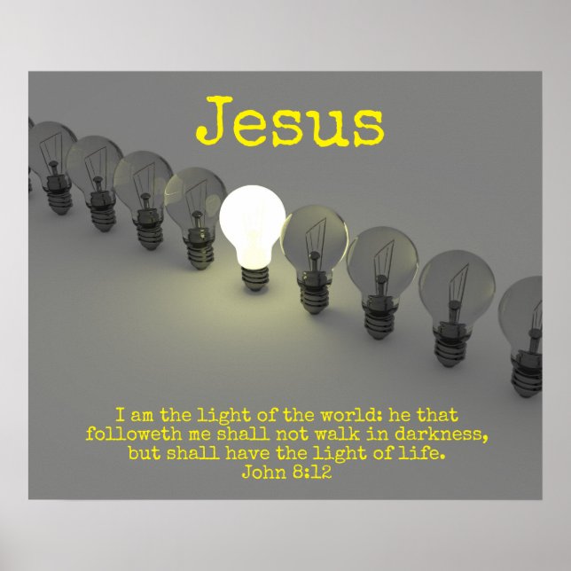 Póster The Light of Jesus (Frente)