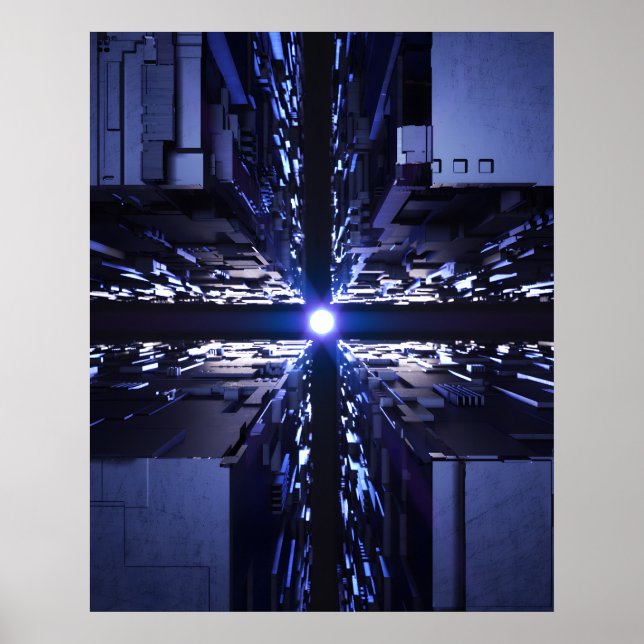 Póster The Light that Guides the Future (Frente)