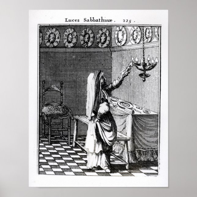 Póster The Lighting of the Sabbath Candles (Frente)