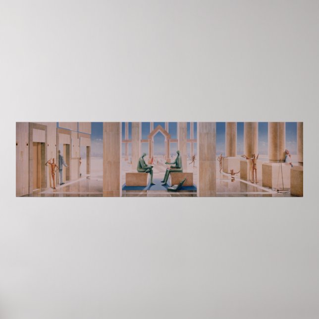 Póster The Lightness of Banking 1989 (Frente)