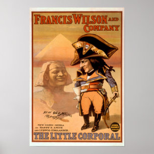 Póster "The Little Corporal" Egypt Sphinx Theatre