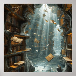 Póster The Living Library