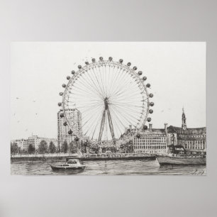 Póster The London Eye 30/10/2006