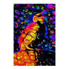 Póster The Lonely Bird 4: Liquid Art Style