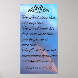 Póster The Lord Bless Thee and Keep Thee