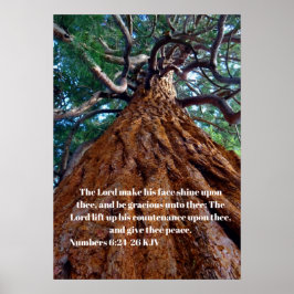 Póster The Lord make his face shine upon, uplifting