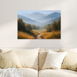 Póster The Lord Will Keep You Psalm 121 Christian