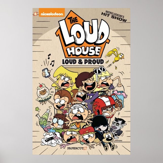 Póster The Loud House Loud  Proud (Frente)