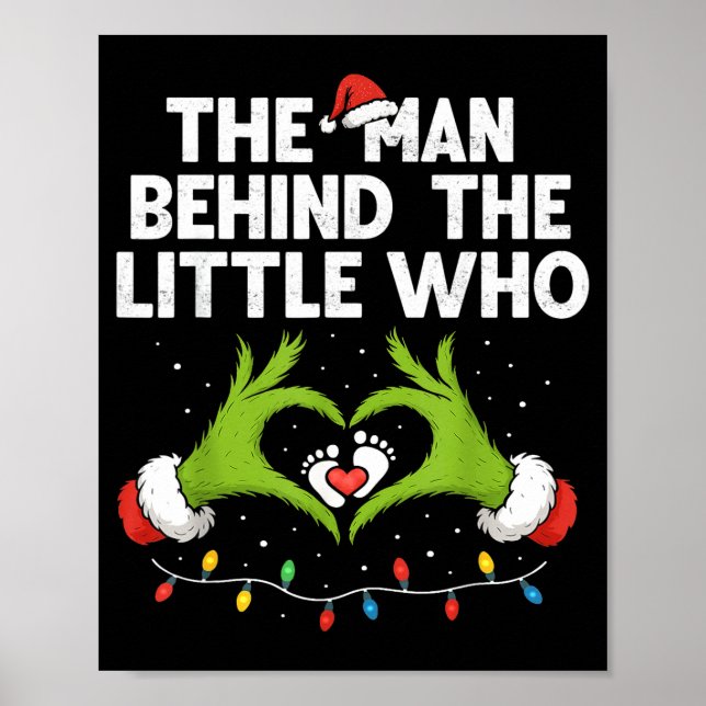 Póster The Man Behind The Little Who Christmas Pregnancy  (Frente)