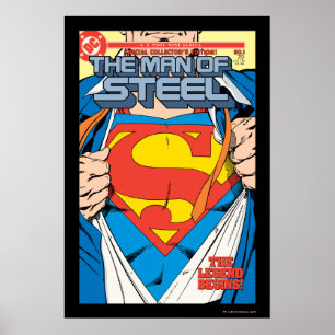 Póster The Man of Steel #1 Collector's Edition