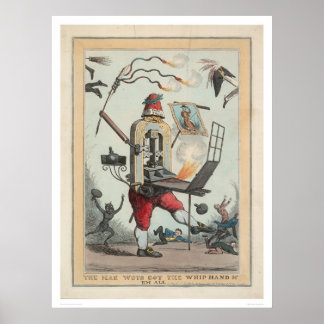 Póster The Man Wots se llevó la mano blanca de 'Em All (1