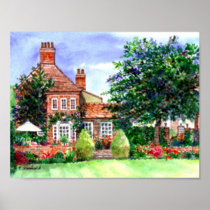 Póster The Manor House York por Farida Greenfield