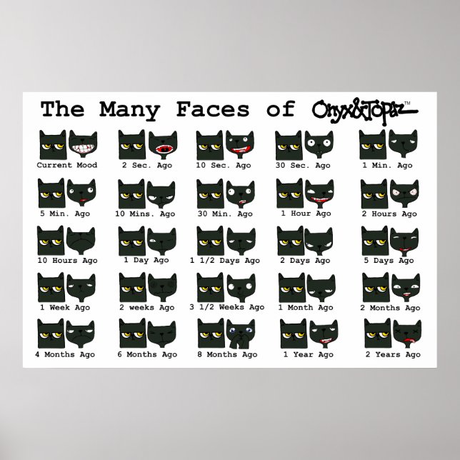 Póster The Many Faces of O&T POSTER LG. (Frente)