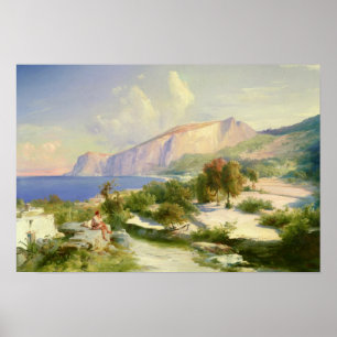 Póster The Marina Grande, Capri, c.1829