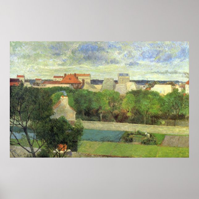 Póster The Market Gardens of Vaugirard - 1879 (Frente)