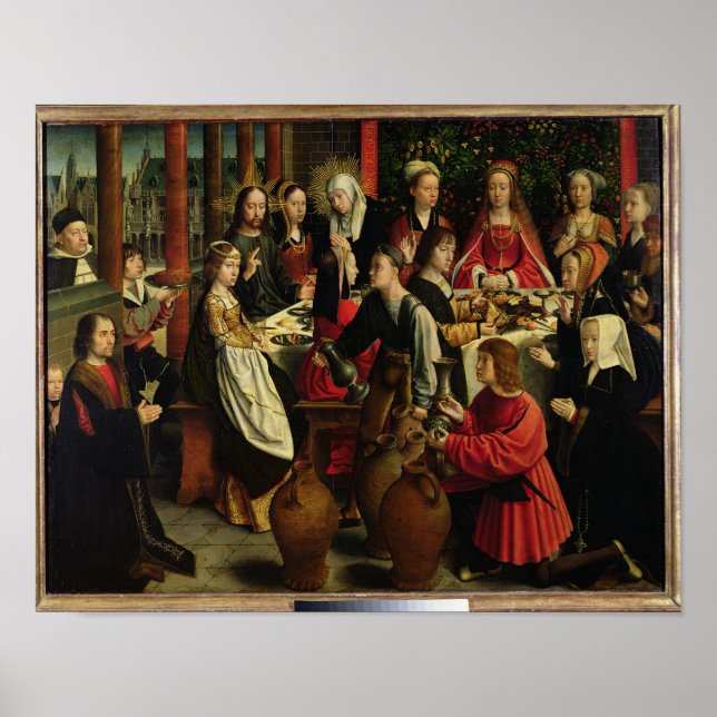 Póster The Marriage Feast at Cana, c.1500-03 (Frente)